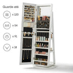 Espelho Porta Jóias Giratório - 🔥Ultimas Unidades em Estoque🔥